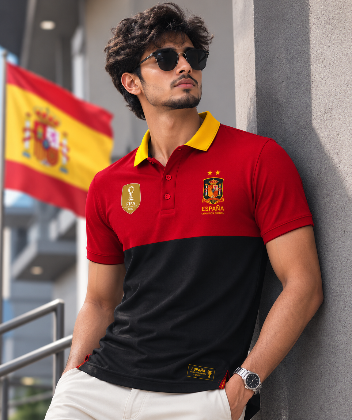 Spain CA Red Black